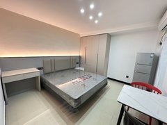 金华金东多湖万达旁 驿头小区旁荷塘精装带电梯大单间 一室一厅 可短租出租房源真实图片