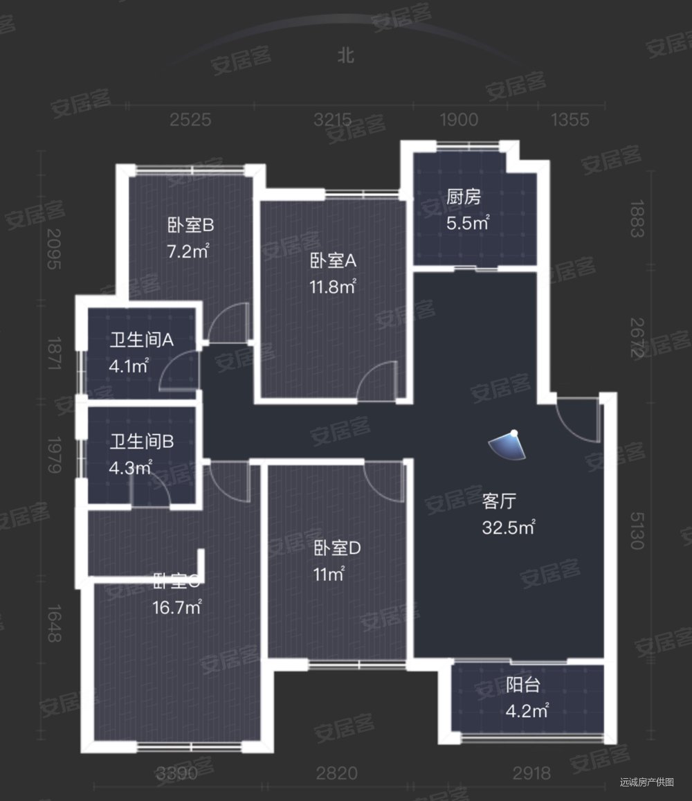 蓝光天悦城交通便捷朝南电梯房房龄新双卫