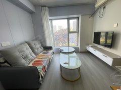 日照东港新市区摩登loft一室一厅 短租一个月押一付一 精装实拍出租房源真实图片