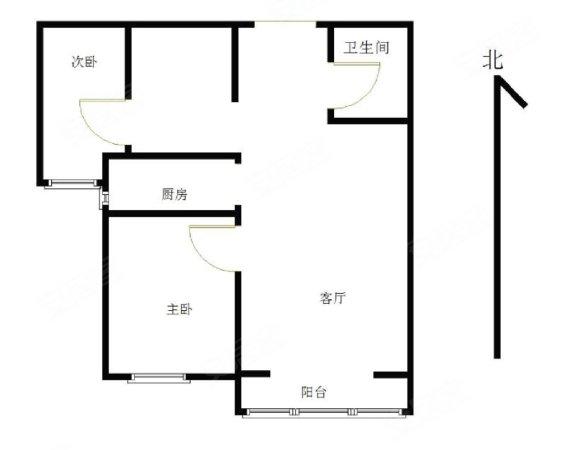 满庭芳嘉园2室2厅1卫99㎡南395万