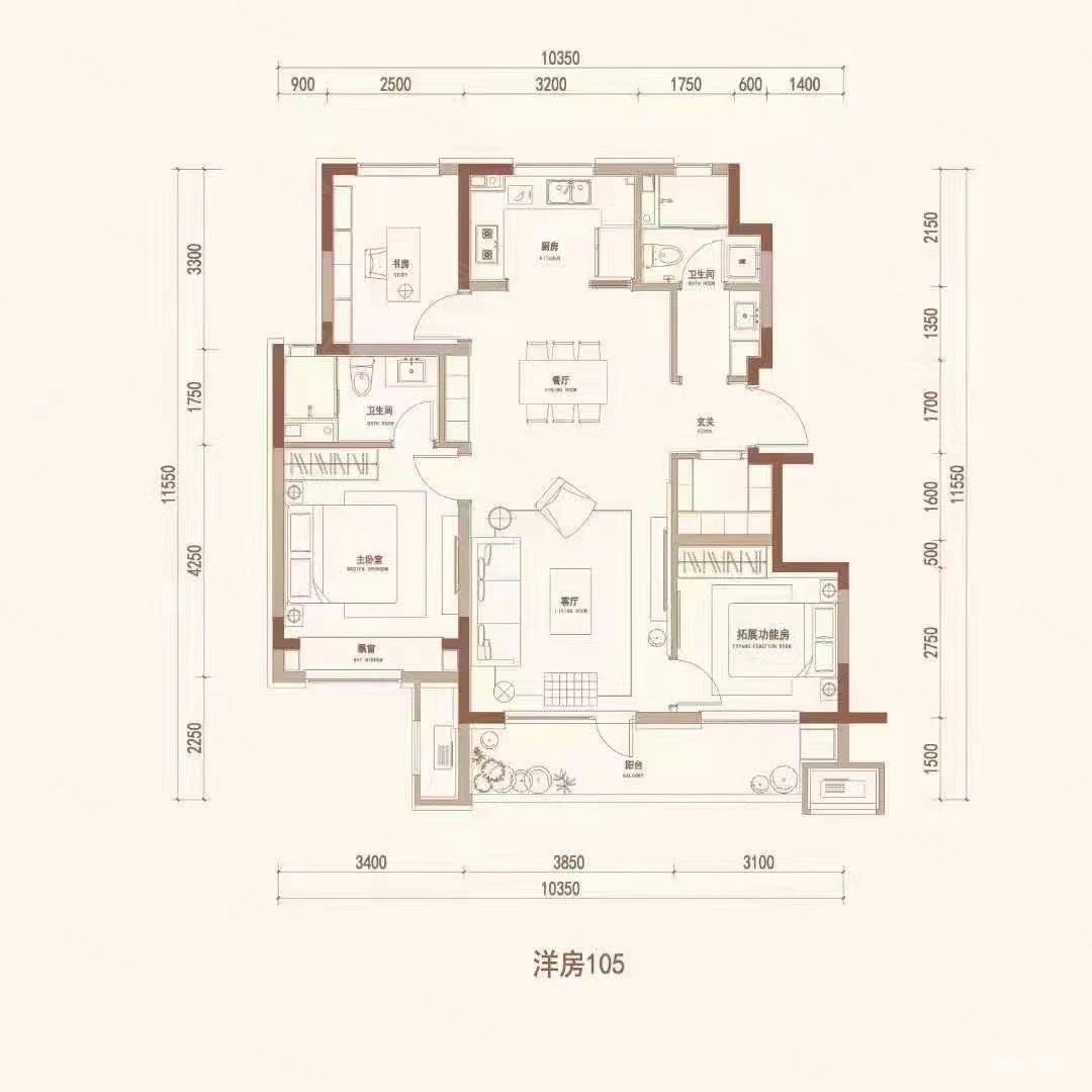 大连金地城洋房下跃三室小区中心位置看好能商量新房现房有地铁