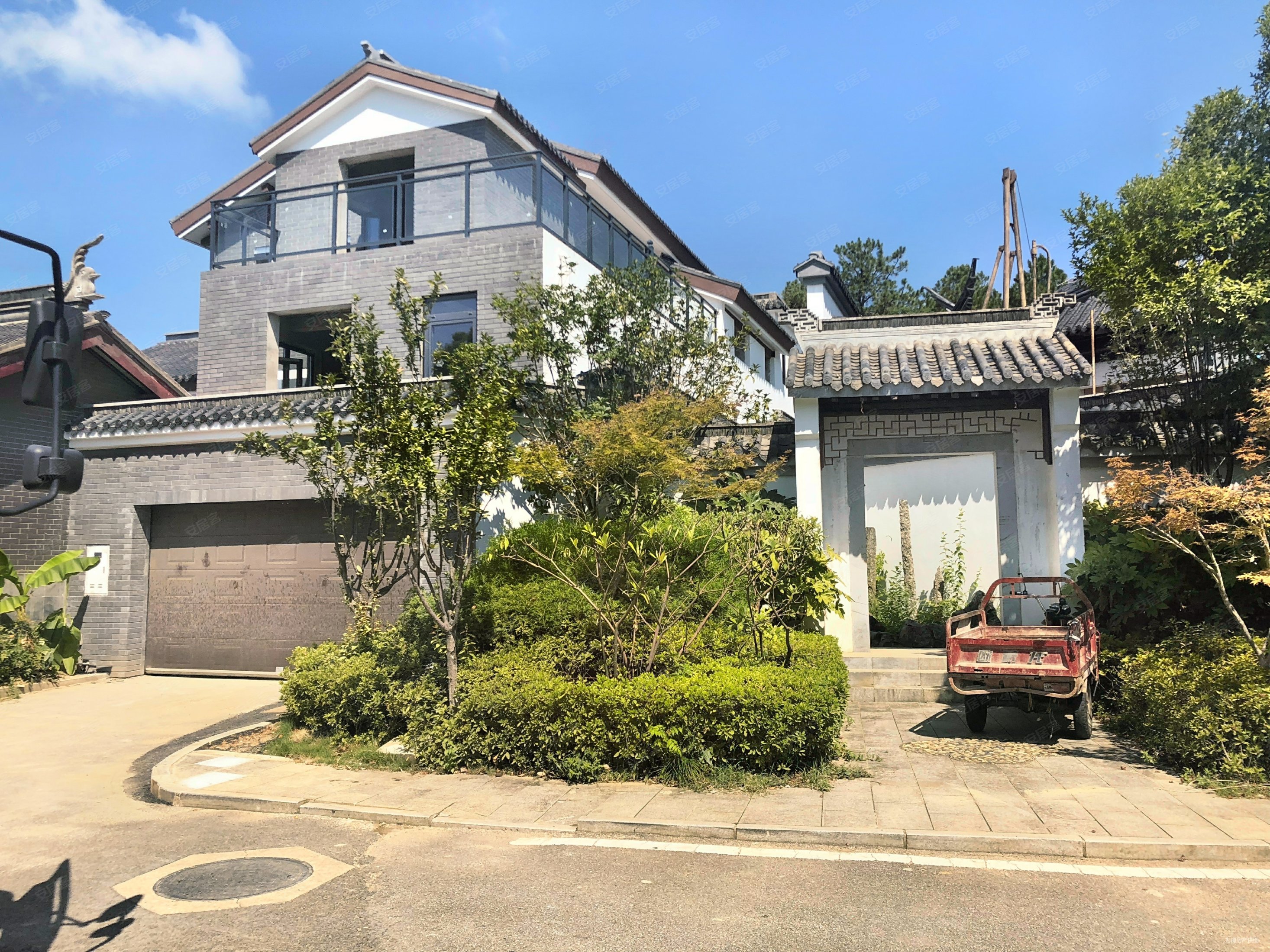 中国院子 小区绿化高 南北通透 临地铁 商品住宅 独栋别墅,中国院子