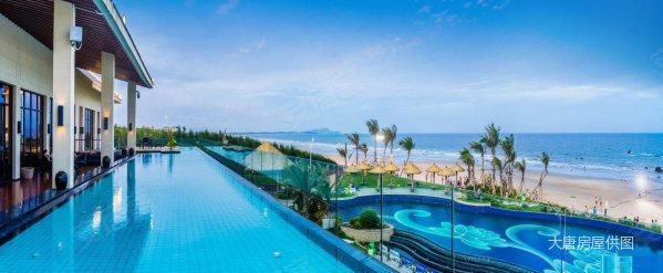 老板好!广东湛江海景房 碧桂园鼎龙湾 精装全带拎包入住 70