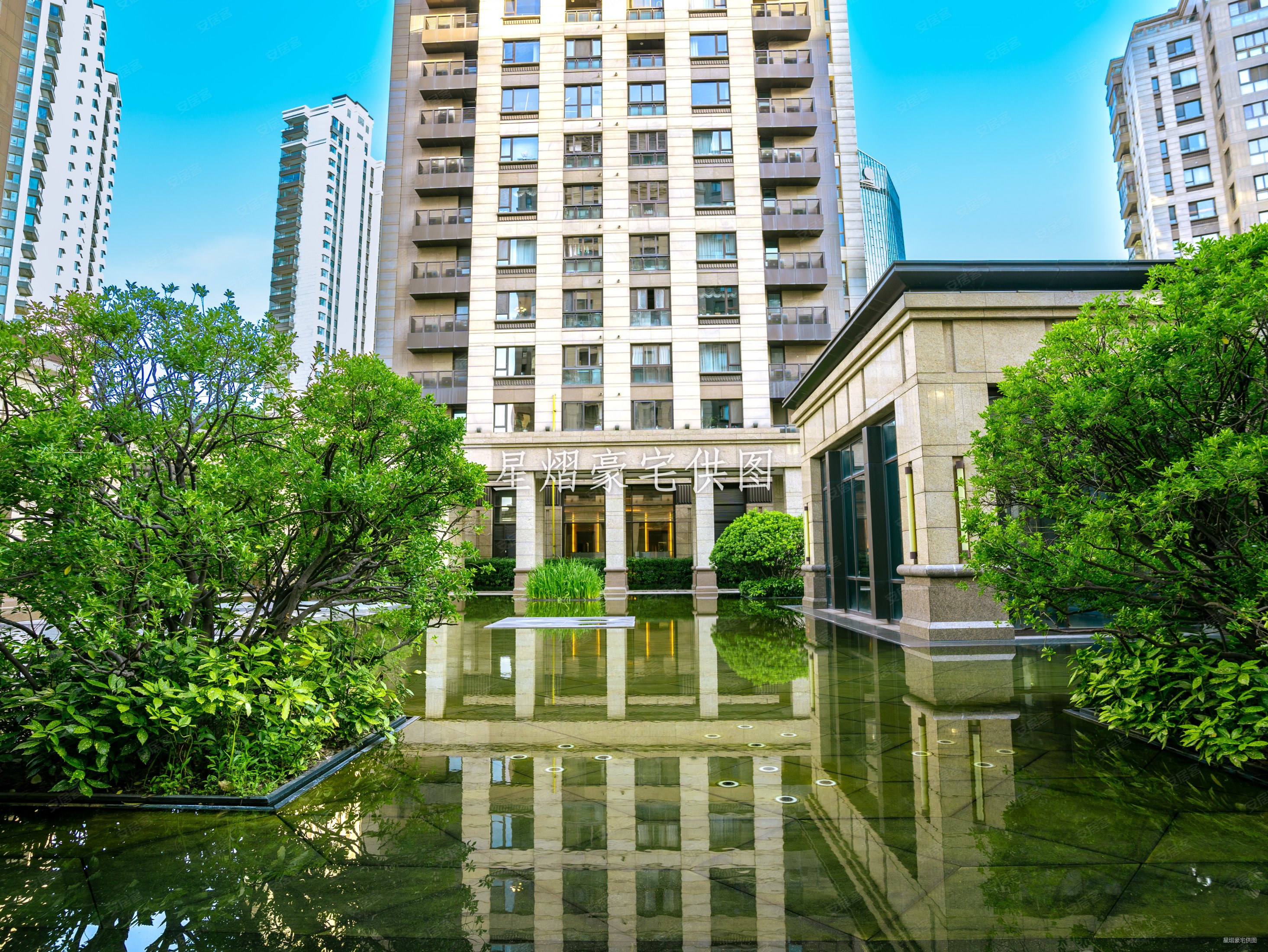 海珀旭晖 带露台花园的house,推窗见绿,采光佳 看