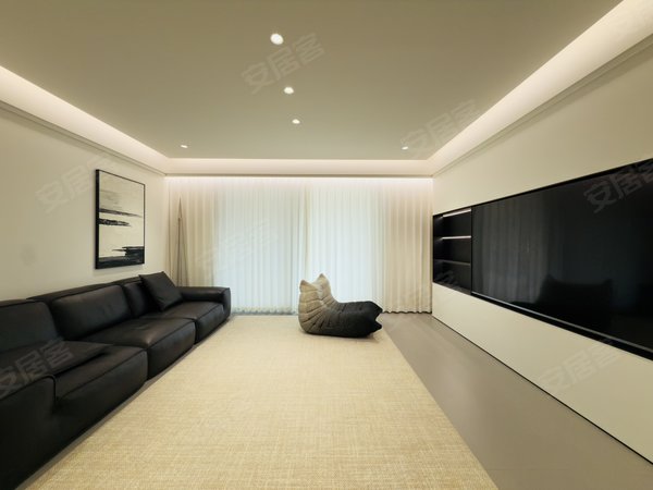 金华东阳横店南江玺南江玺4房3卫豪华现代风装修   奶油风 价格给力家具齐全出租房源真实图片