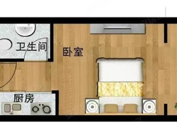 北京大兴瀛海镇首开龙湖天琅(别墅)瀛海 物业直签一居室无中介可月付免水卫网物业配套齐全出租房源真实图片