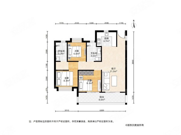 白湖亭万达附近融侨端头户型88平纯商品房小区