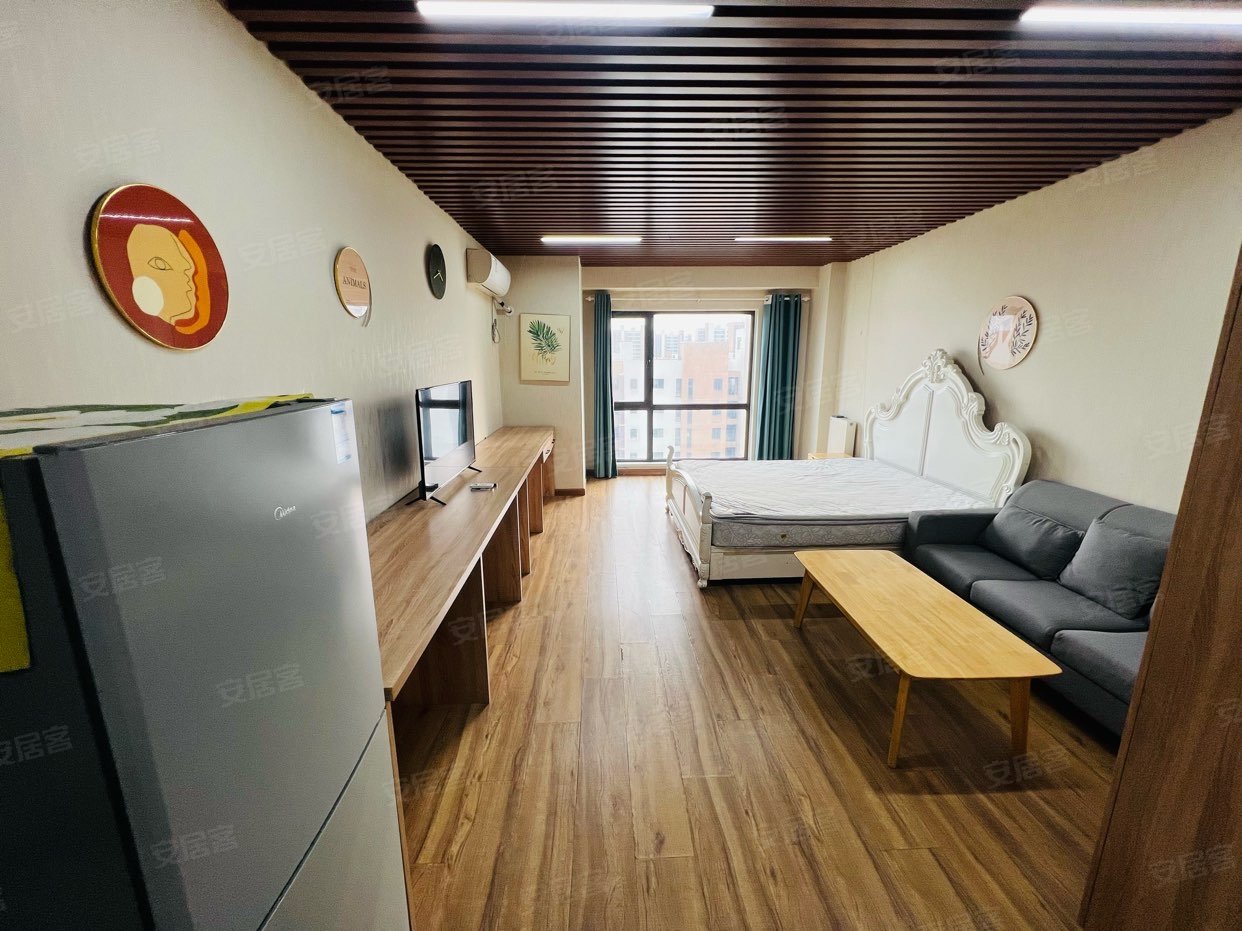 整租｜地铁口  月付 怡港中心 松江津滨置地广场精装一室 登州南路