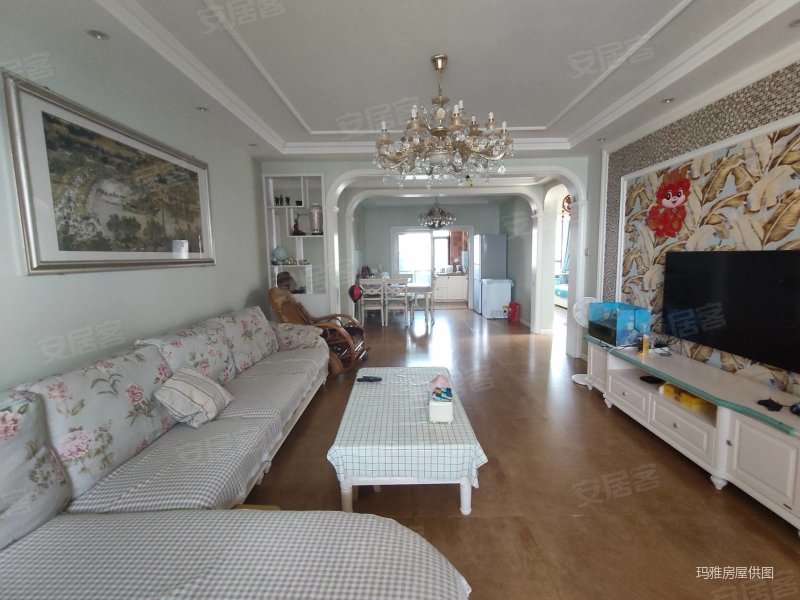 中华南美的城精装四居有证可贷款,美的城二手房,210万,4室2厅,2卫