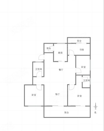 铂悦澜庭(一期)4室2厅2卫146.23㎡南200万