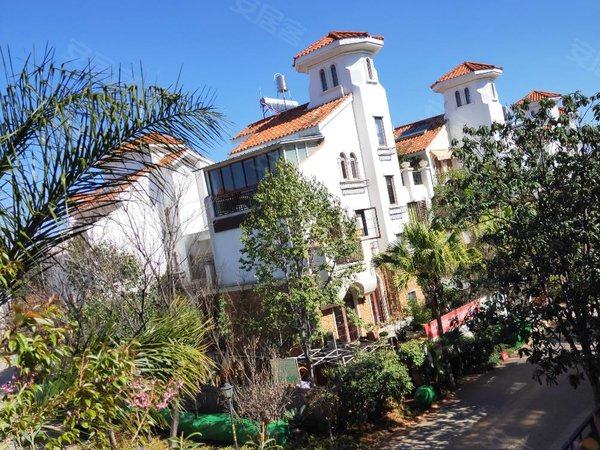 度假区滇池卫城微风岛合院别墅南端 挑高客厅 品质装出租房源真实图片