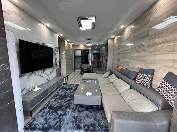 福州福清音西福泽公馆福泽公馆豪华装修两房一厅,高层一线看江,万达