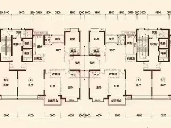 汕头金平乌桥岛金港广场金港广场奶油风海景房,采光好,视野开阔,通风