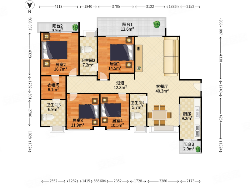 自贸区广外旁南沙金茂湾165平大平层出笋盘了业主诚心出售