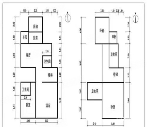 东方润园4室2厅4卫206.76㎡南北680万