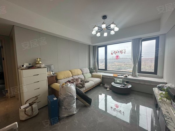 海宁长安镇农发区蓝城春风里下沙奥特莱斯对面蓝城春风里精装出租三室两卫全屋定制出租房源真实图片