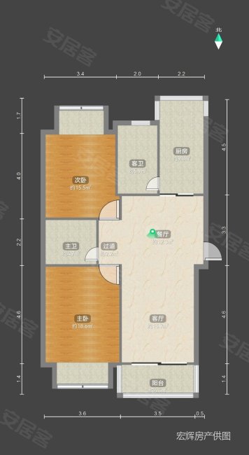 汇丽苑2室2厅2卫96.98㎡南398万