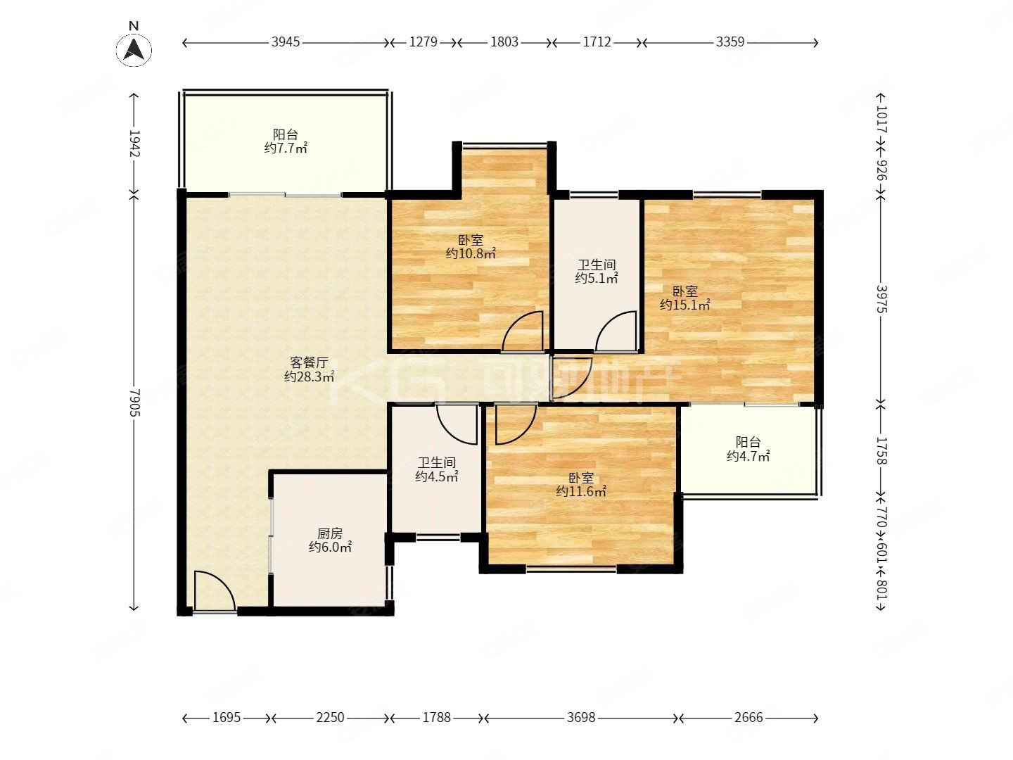 融信双杭城别院 高层 有证,高层东南北,带2个阳台.