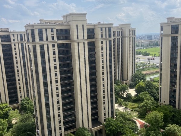 杭州钱塘义蓬宋都丽郡国际出租 丽郡园 89方三室两厅一卫 包物业车位