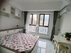 东海东海市区中央广场远洲城市广场精装修一室一厅可短租押一付一家具齐全出租房源真实图片