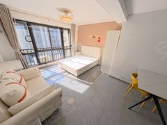 合肥蜀山望江西路华邦蜀山别院精装一室可月付 蜀南庭苑 新华学院 科大讯飞出租房源真实图片