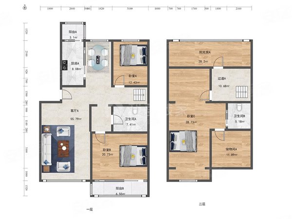 北京昌平立水桥嘉诚花园社区(北区)整租  立水桥  嘉诚花园  3室2厅