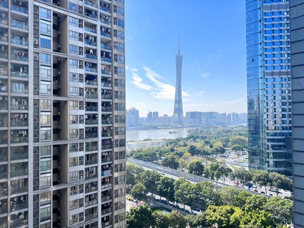 【多图】猎德花园,珠江新城东租房,少有望江景 广州塔 一房一厅出租