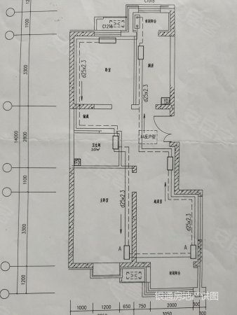 大牛坊(二期)2室1厅1卫77㎡南北280万