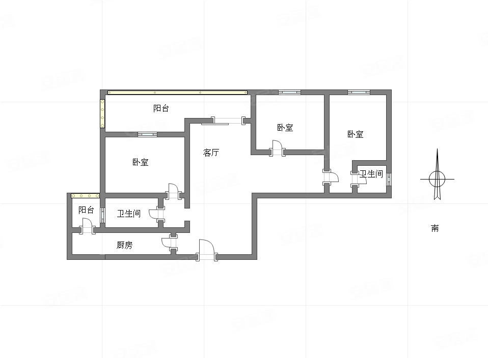 業主安心出售 出行方便 價格可談,建立廣場安置房二手房,38萬,1室1廳