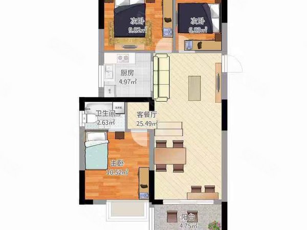 学军中学边紫金西苑 蒋村地铁口 近浙大 西溪天街,西湖租房-杭州58