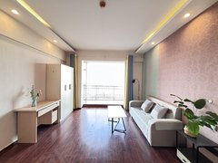 曲靖麒麟南城门曲一中对面,书苑彼岸精装公寓,家具齐全,温馨干净,拎包入住出租房源真实图片