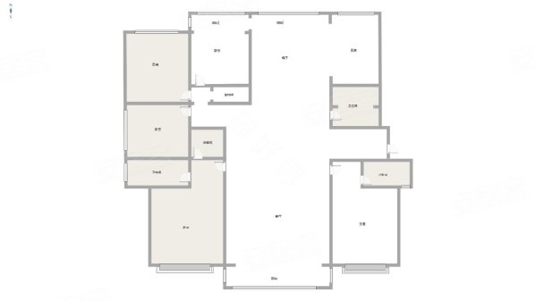 兰煜龙湾5室2厅3卫286㎡南北345万