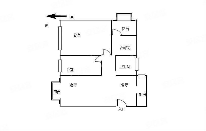 德阳吾悦华府户型图图片