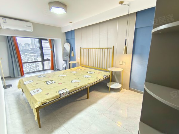 重庆北碚蔡家中南玖宸(商住楼)6号线曹家湾站标准loft两室一厅 独立