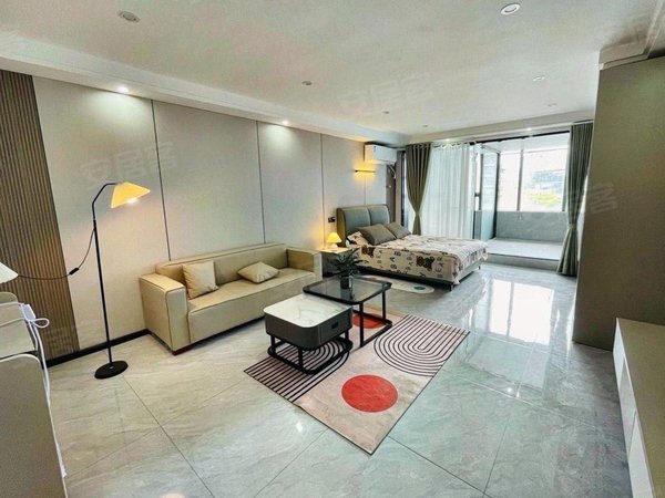 1号线坪州站 精装修 民水民电 落地窗大单间 带地下车库