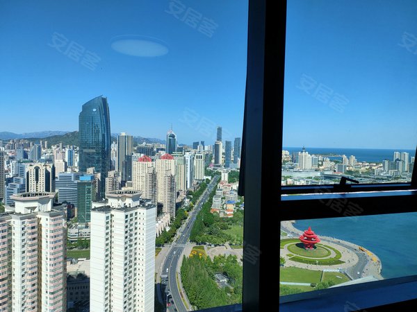 【多图】海逸天成,东海西路租房,精装海景房 俯瞰奥帆五四全景 紧邻