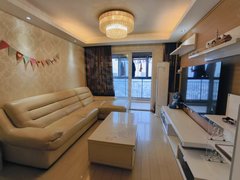 武汉沌口开发区江汉大学万科金域蓝湾 通风好 2室2厅1卫 电梯房出租房源真实图片