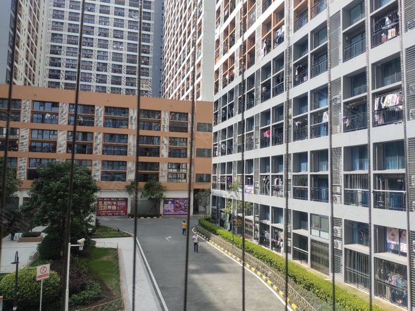 广州荔湾芳村壹城广场笋租两房一厅,南北通透,格局方正出租房源真实