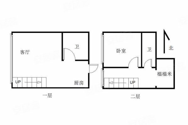 青特赫府(二期商住楼)2室1厅2卫38㎡东42万