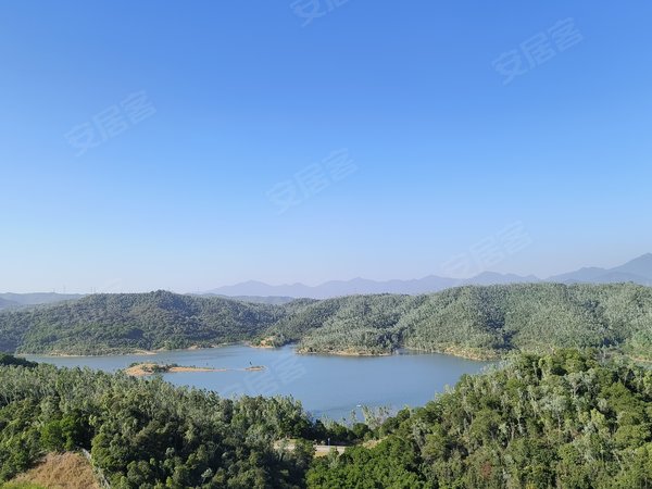 深圳龙岗龙岗中心城万科清林径(三期)万科高层看别墅花园 清林径水库