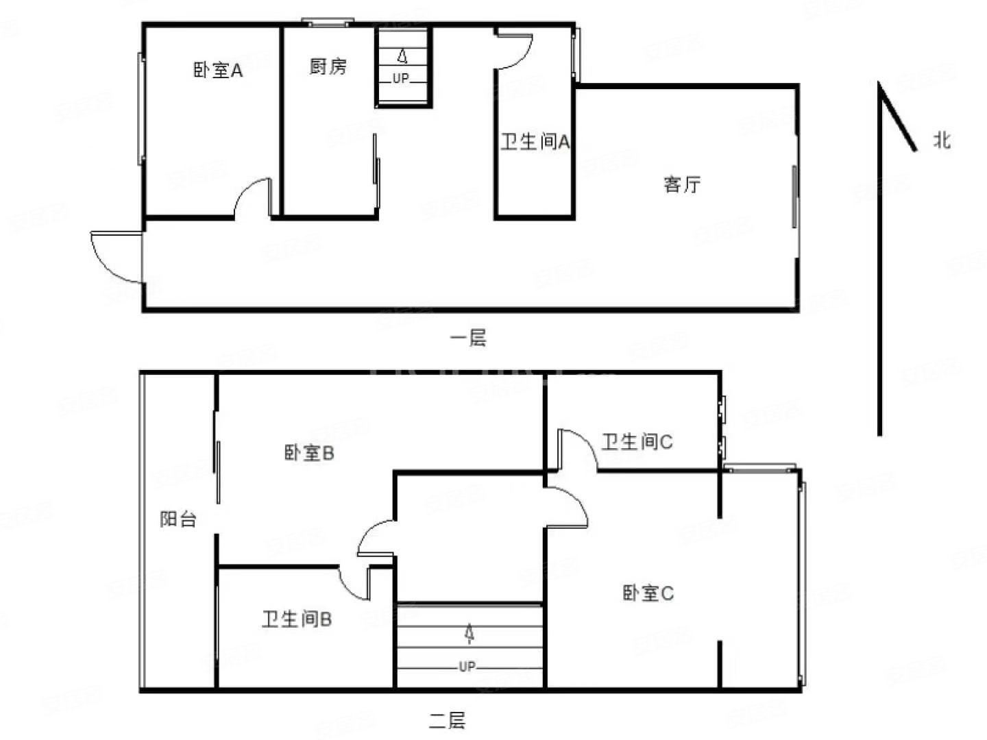 美灵湖别墅3室2厅2卫174㎡南435万