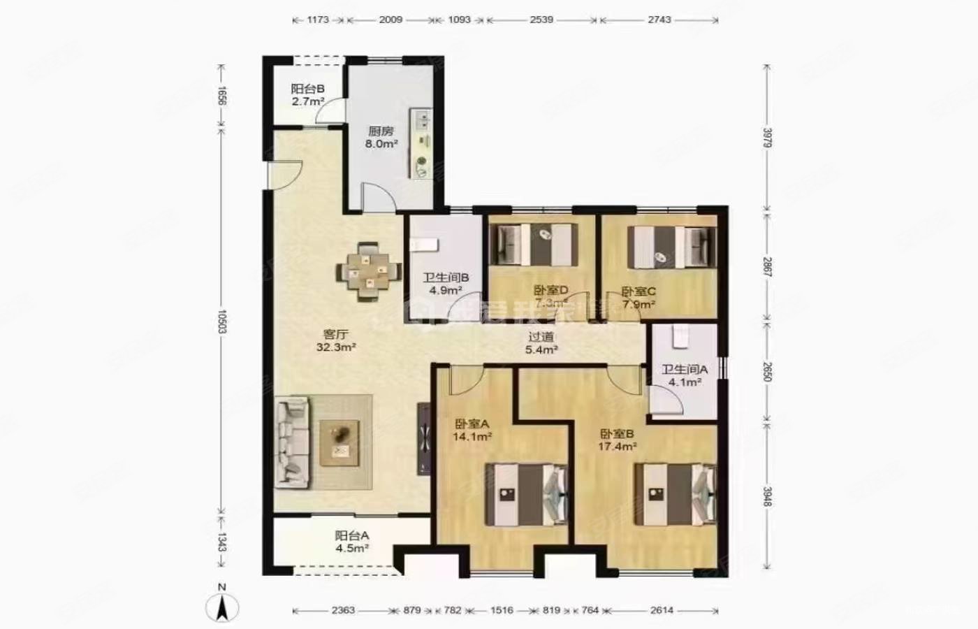 西安房产网>西安二手房>高新区二手房>科技六路二手房>保利天悦四期>