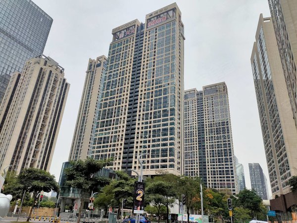 深圳福田福田中心区福岗园大厦比邻卓悦中心精装修两房出租,出门即使