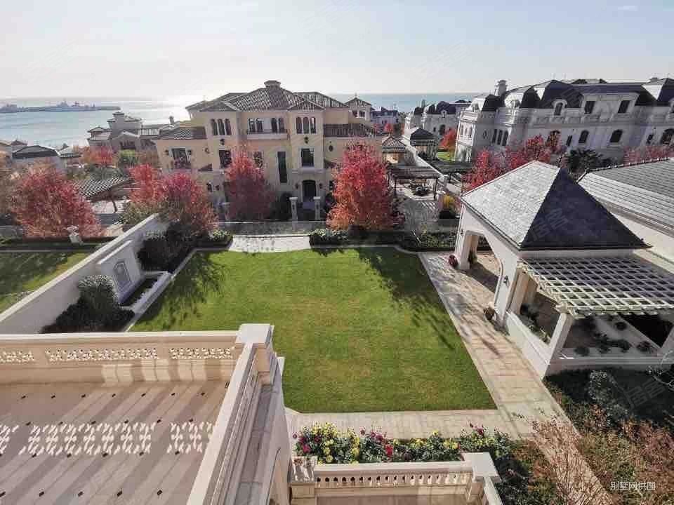 鲁信海曙云霞,一线全海景 带1000平的大院子,豪华装修,海曙云霞二手房