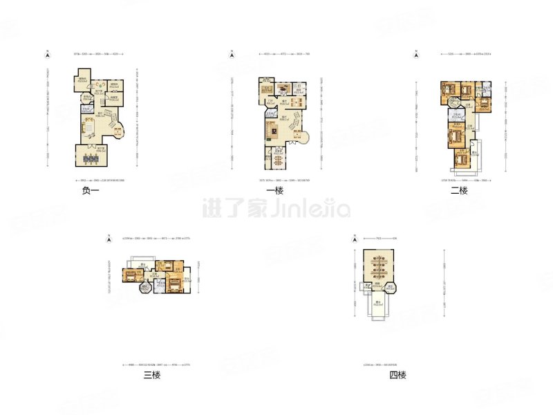 红磡领世郡康桥花园8室4厅6卫522.53㎡南北770万