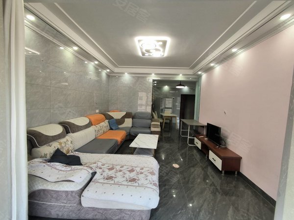 南昌高新开发区艾溪湖北路幸福嘉园近太子殿 艾溪湖 豪华精装两房两厅 现代时尚风 民水民电出租房源真实图片