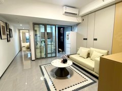 钦州钦南钦南城区出租北部湾大厦精致一房一厅配套齐全，押一付一 拎包入住随时看出租房源真实图片