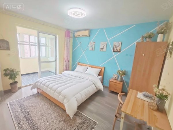 徐州金山桥开发区高铁站东贺安置小区(B区)自己房子 东贺花园 高铁站附近合租单间出租 押一付一出租房源真实图片