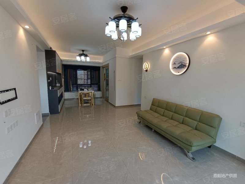 江海怡景湾南北通透精装可拎包入住板楼高楼层视野无遮挡