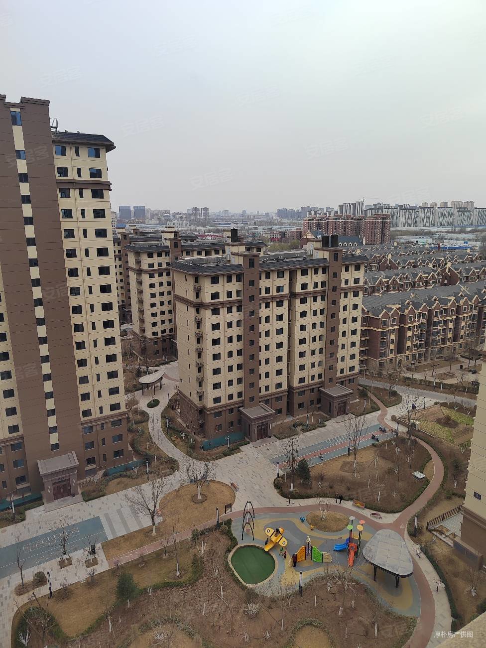 城北民生如院旁紫悦府毛坯三居室诚意出售